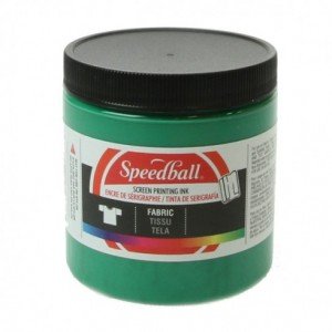 Tinta serigrafia textil Speedball 237 ml Verde Lima Fluorescente