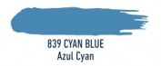 Pintura Aqua Arts Titan 100 ml Azul Cyan