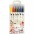 Set 6 Rotuladores Pentel Brush Sign Pen Twin