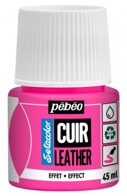 Pintura para piel de cuero Setacolor Rosa Fluorescente