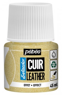 Pintura para piel de cuero Setacolor Brillo Dorado