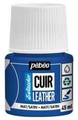 Pintura para piel de cuero Setacolor Azul Océano