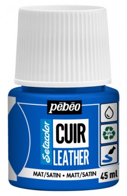 Pintura para piel de cuero Setacolor Azul Ultramar