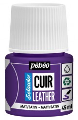 Pintura para piel de cuero Setacolor Berenjena Morada