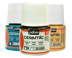 Gama Completa Pinturas Pebeo Ceramic