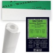 Rollo Papel Acuarela Arches Grano Fino 300g