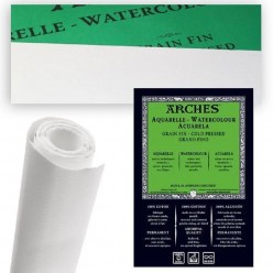 Rollo Papel Acuarela Arches Grano Fino 356g