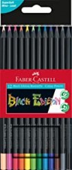 Caja de 12 Lápices Black Edition Faber Castell