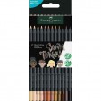 Caja de 12 Lápices Black Edition Skin Tones Faber Castell