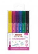 6 Rotuladores Alpino Color Experience Outline Markers