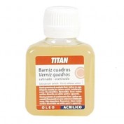 Barniz Titan para Óleo y Acrílico Satinado 100ml	