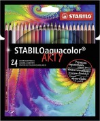 Caja de 24 STABILO ARTY acuarelables