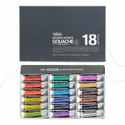 Gouache Holbein Caja de 18 Tubos de 15ml