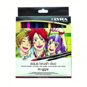 LYRA AQUA BRUSH CAJA 12 ROTULADORES MANGA SELECTION