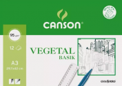 Bloc Papel Vegetal A4 Canson 12 hojas
