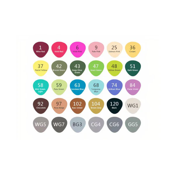 Estuche 30 Rotuladores Artist Professional Markers
