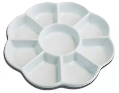 Paleta Rodonda de Porcelana 19cm