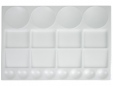 Paleta de Plástico Rectangular 25,5 x 33,5 cm