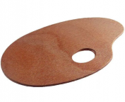 Paleta Madera Ovalada 29x37cm