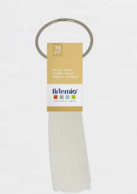 Set de 70 Plantillas Alfabeto Artemio
