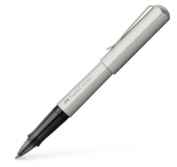Roller Hexo Plateado Mate Faber Castell