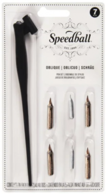 Set de mango y plumillas Speedball Oblicuo