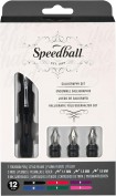 Set de Pluma Estilográfica y Cartuchos Speedball