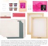 Kit Serigrafía Lujo - Stencil en Vinilo para Manualidades