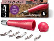 Set 6 Piezas Mango y Gúbias Linograbado