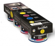 Set 4 tintas acrílicas para serigrafía en papel Speedball