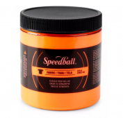 Tinta serigrafia textil Speedball 237 ml Naranja Fluorescente
