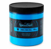 Tinta serigrafia textil Speedball 237 ml Azul Fluorescente