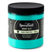 Tinta serigrafia textil Speedball 237 ml Night Glo Green