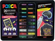 Maletín POSCA Groovy Colours