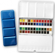 Caja metálica 48 acuarelas Phoenix