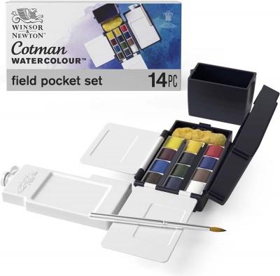 Caja de campo acuarela Winsor&Newton 