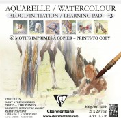 Bloc acuarela prediseñado Clairefontaine 975147c