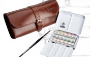 Horadam Schmincke Set estuche de piel
