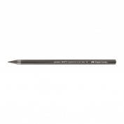 Lápiz de grafito puro Faber Castell 6B