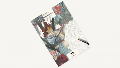 Libro de Arte para Colorear Alphonse Mucha