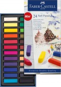 Caja 24 Mini Soft Pastels Faber Castell