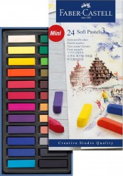 Caja 24 Mini Soft Pastels Faber Castell
