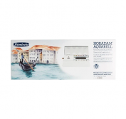 Caja metálica con depósito de agua y pincel Horadam Schmincke