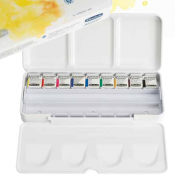 Schmincke Akademie Caja metálica 9 1/2 godets