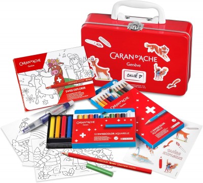 Maletín de Viaje Swisscolor Caran d'Ache 36 Piezas