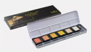 CAJA METÁLICA ACUARELAS FINE TEC 6 Colores Pearlescent