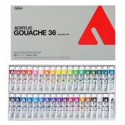 Holbein Acryla Gouache Caja 36 tubos de 20ml
