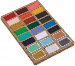 VIVIVA SET Acuarela Deluxe 24 Hojas De Colores