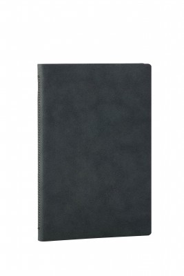 Libreta cosida y de tapa flexible Verde oscuro