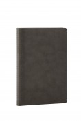 Libreta cosida y de tapa flexible Gris oscuro / Antracita